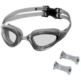 NILS AQUA Schwimmbrille Taucherbrille Sportbrille grau