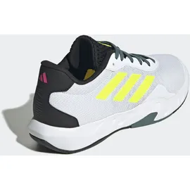 adidas Herren Amplimove Trainer Shoes, FTWR White/Lucid Lemon/Shock pink, 44 2/3 EU
