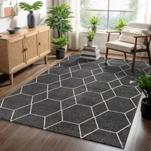 Sanat Trellis anthrazit B/L: ca. 160x230 cm - Anthrazit