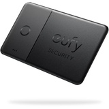 eufy Security eufy Smart Tracker Card (Schwarz, 1er Pack), 2mm Bluetooth Karte, Schlüsselfinder, für Apple Find My (iOS), Geldbeutel Handy Tracker, 3 Jahre Akku (Android Nicht unterstützt)