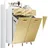 VCM Holz Wäscheschrank Wäschetruhe Wäschebox Wäschekorb Maße ca. H. 97 x B 79 x T. 35 cm - Landos L