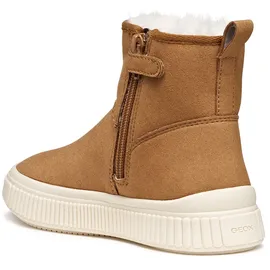 GEOX Laquinny A (Veloursleder, warmes Innenfutter) hellbraun Mädchen