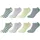 s.Oliver Sneakersocken 8er Pack Blau/Grün 43-46