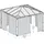 CANOPIA Moskitonetz für Pavillon 1 Stück Grau