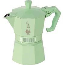 Bialetti Moka 3 Tassen Grün