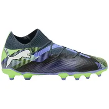 Puma Future 7 Pro FG/AG Jr Fußballschuhe - grau/lila/grün / 36