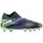 Puma Future 7 Pro FG/AG Jr Fußballschuhe - grau/lila/grün / 36
