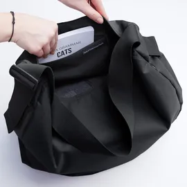 GOT BAG Curved Bag Umhängetasche vegan Black