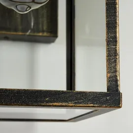 hofstein Poggio (IP44) Braun/Gold