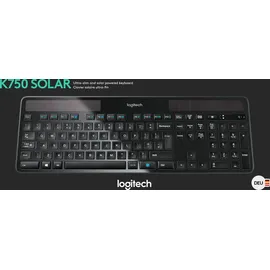 Logitech K750 DE schwarz