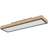 GLOBO Lighting Deckenleuchte ¦ grau ¦ Maße (cm): B: