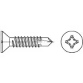 TOOLCRAFT Bohrschraube 5,5 mm 32 mm 250 Stück