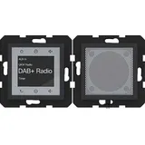 Hager Radio Touch DAB+ nachtschwarz matt