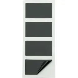 Securit® Kreidetafelsticker "RECT", selbstklebend 4,7x8x0,004cm | 0,01kg