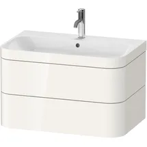 Duravit Happy D.2 Plus 77,5x49cm, 1 HL, we hgl, 2 Schubkästen