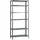 Simon Rack Metallregal 200 x 90 x 40 cm Grau