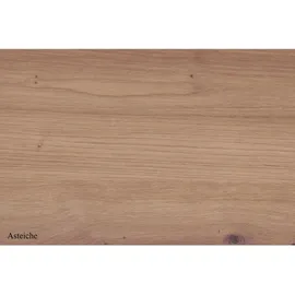 Mäusbacher Esstisch Holzwerkstoff, V-Form ausziehbar Elena 180x90x76 Asteiche/Graphit 13989-180 - Grau/Braun