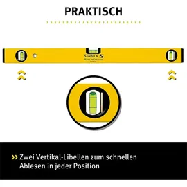 Stabila Wasserwaage Type 70-2 60 cm