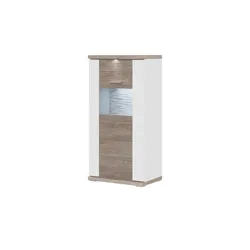 Highboard  Toulon ¦ holzfarben ¦ Maße (cm): B: 66 H: 131 T: 42.0