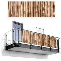 MuchoWow Balkon-Sichtschutz, Ahorn, Kunststoff, Rechteckig, 300x100 cm, Sonnen- & Sichtschutz, Sichtschutz Garten, Balkon Sichtschutze