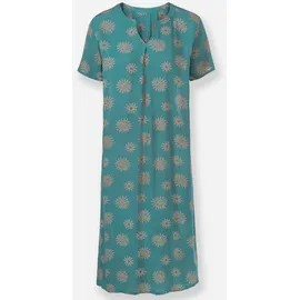 Inspirationen Etuikleid Druck-Kleid Blau 24
