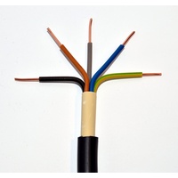 100m Erdkabel NYY-J 5x1,5 mm2 schwarz 5x1,5 qmm Starkstromkabel Energiekabel Kabel