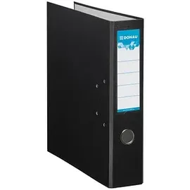Donau Elektronik DONAU Klassik Ordner schwarz Karton 7,5 cm DIN A4