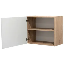 BASIC by Balculina Hängeschrank Andy 60 x 50 x 31 cm Weiß