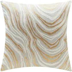 como Kissen  Marmor-Optik , gold , Maße (cm): B: 45