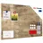 ALLboards Magnettafel 60 x 40 cm Braun