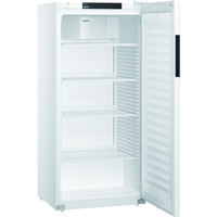 Volltür Getränkekühlschrank Kühlschrank Umluftkühlschrank weiß Lagerkühlschrank