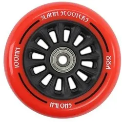 Slamm Nylonkern Stunt Roller Rad rot 100 MM