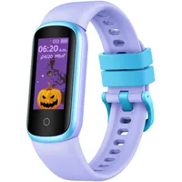 Smartwatch Kinder Fitness Tracker Kinderuhr: Smart Watch mit Schrittzähler Aktivitätstracker Kalorienzähler Pulsuhr Schlafmonitor Uhr Kinder Junge Mädchen Wasserdicht Fitnessuhr für Android iOS