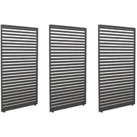 Mendler Aluminium Paneele HWC-L46 204 x 271 cm grau