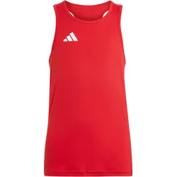 adidas Adizero Team Lauf-Singlet Kinder IT5062 - team power red 2/white 140
