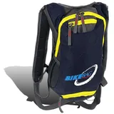 Jennifer Jones Leather Freizeitrucksack 20 l blau/grau