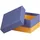 Rhodia Set mit 5 Boxen aus Kunstleder, 44x34x16cm - Saphir 318888C