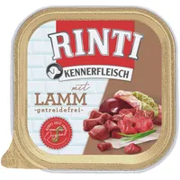 Rinti Kennerfleisch 300 Gramm Hundenassfutter 9 x 300 Gramm Lamm