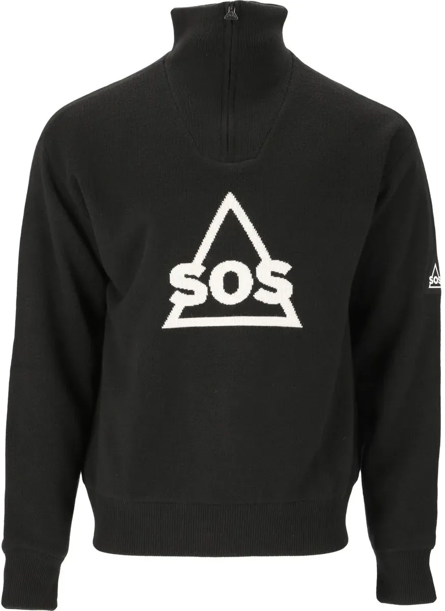 SOS Tignes Uni Windstopper Knit black (1001A) S