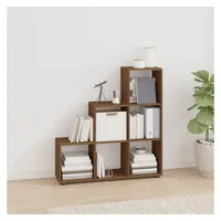 vidaXL Bücherregal 107 x 0 x 0 cm Braun