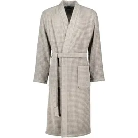 CAWÖ Bademäntel Herren Kimono Waffelpique 5508 graphit - 779 in graphit - 779 | Gr.: L