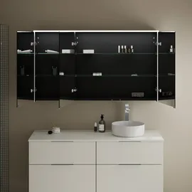 Burgbad Eqio 140 cm weiß mit LED