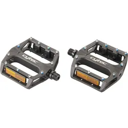 CYTEC Pedale Fahrrad-Pedal Flat, SCHWARZ, ONE SIZE