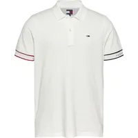 Tommy Jeans Poloshirt »TJM SLIM FLAG CUFF POLO EXT«