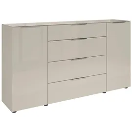 Möbel Boss Kommode 180 x 99 x 40 cm Kaschmir / Beige
