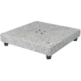 Doppler Granitplatte 80 x 80 x 140 cm für Pendelschirme rollbar