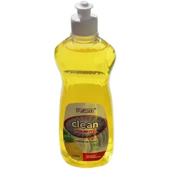Spülmittel Ream Geschirrpülmittel Lemon 500 ml schnelle und wirksame Reinigung von Gläsern und Geschirr