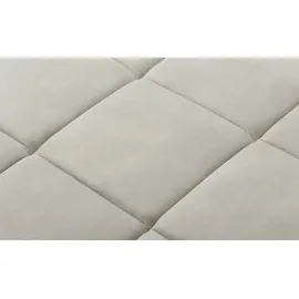 U N O Sports uno Ecksofa Mikrofaser Isabeli , grau , Maße (cm): B: 299 H: 72 T: 211.0