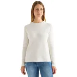 Cecil Pullover mit Strukturdetails Eggshell Melange L