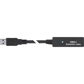 InLine USB 3.2 Gen.1 Aktiv-Verlängerung, USB-A Stecker an USB-C Buchse, 5m